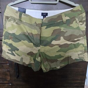 J Crew Camouflage chino short